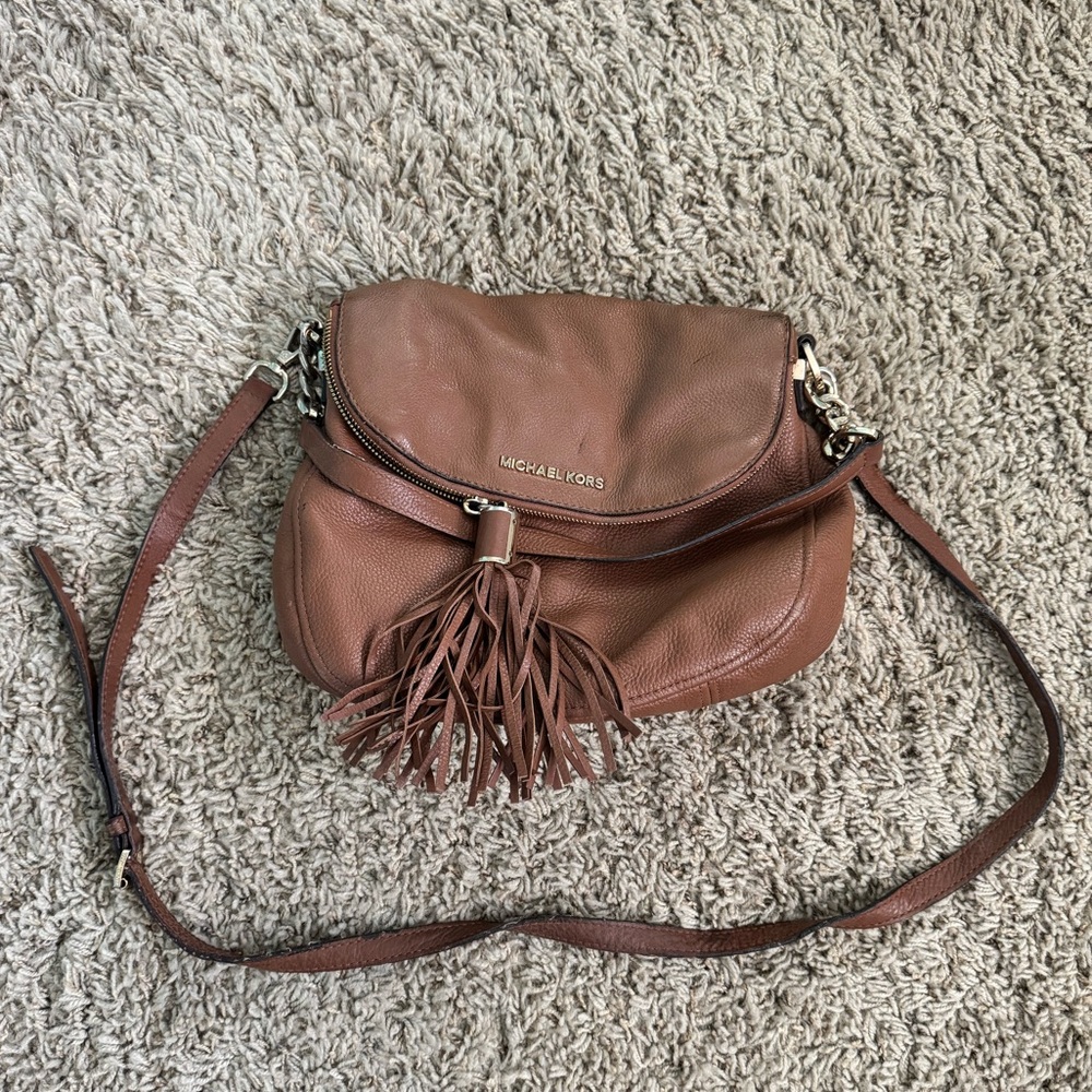 Michael Kors crossbody bag with tassel